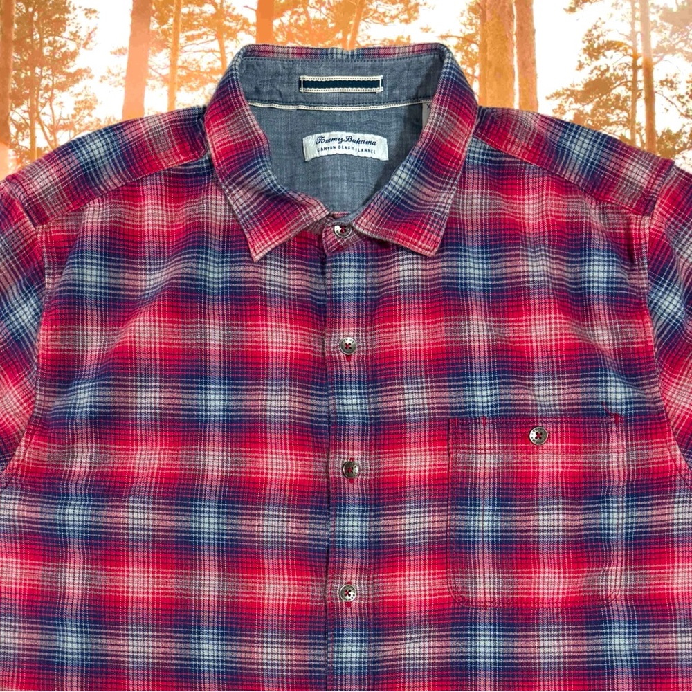 Tommy Bahama Canyon Beach Flannel  XL
